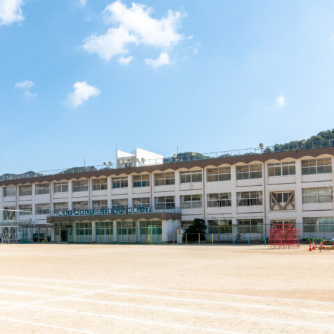 白浜小学校東校舎耐震改修建築主体工事（平成30年12月竣工）